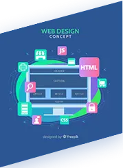 Web design concept